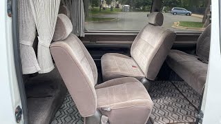 1996 TOYOTA HIACE SUPER CUSTOM  LIVING SALOON EX KZH100 - TURBO DIESEL- JDM - INTERIOR