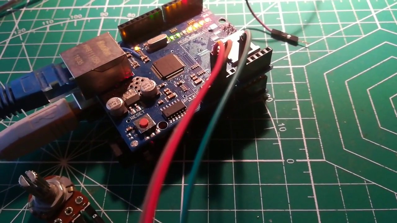 arduino analog pin ethernet shield