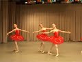 Young Olga Smirnova. Class performance. Vaganova. 2006