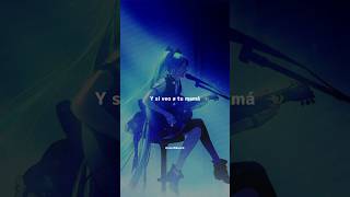 Si Veo a Tu Mamá - Lyrics Aesthetic #shorts #hatsunemiku