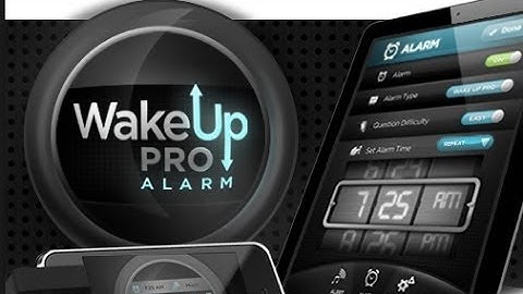 Alarm Clock App | Wake Up Pro Alarm iPhone App Review (Demo)