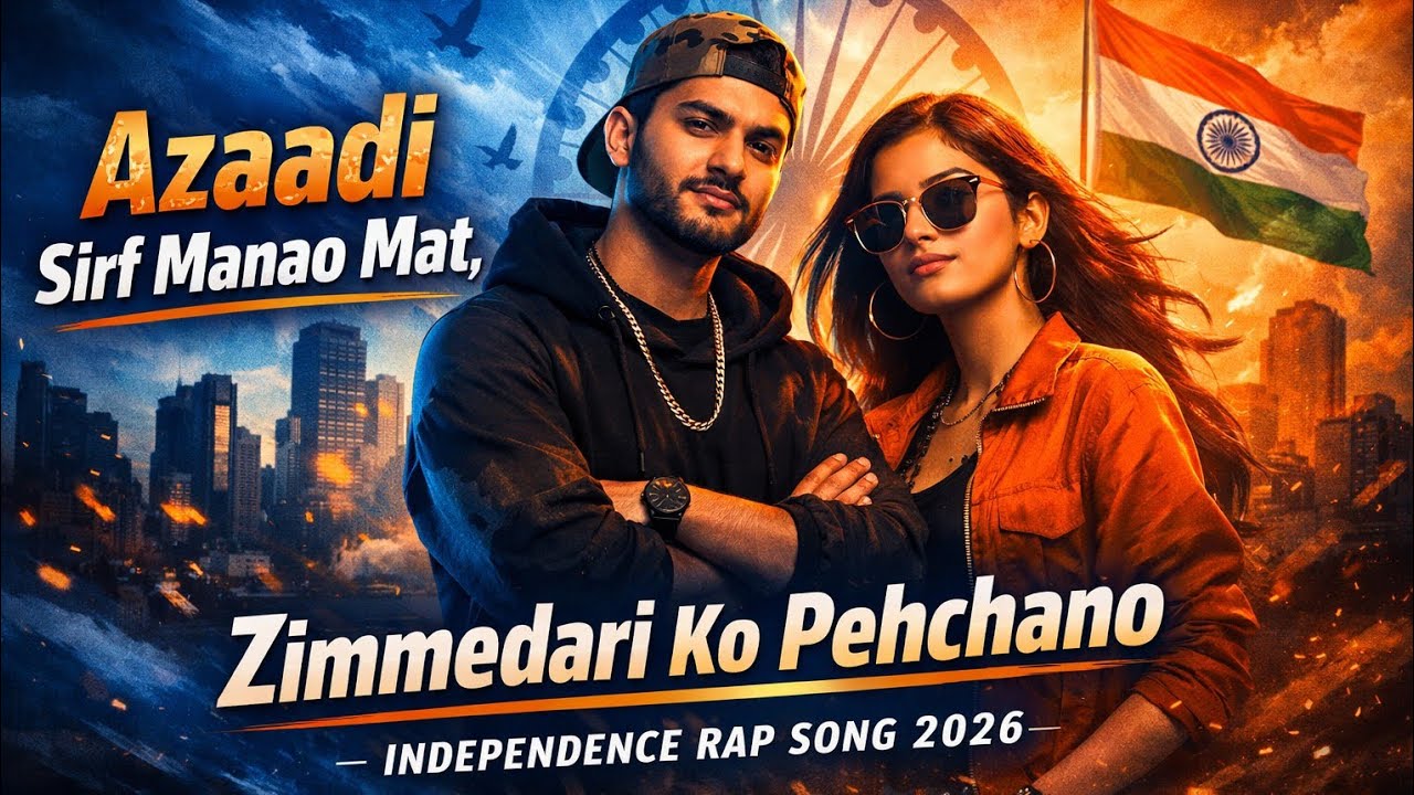 Freedom Rap India, Hindi Conscious Rap, Indian Independence Rap, Social Awareness Rap Hindi, Desi