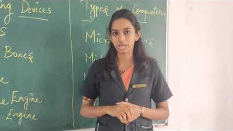 Class 5 - IT - Chapter1- know your Computer(part-3)