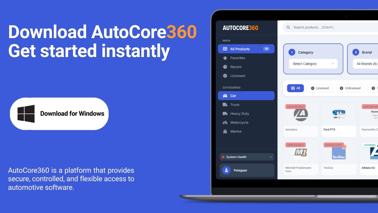 AutoCore360 | All Automotive Software on One Platform - YouTube