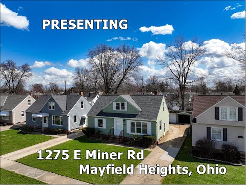 1275 E Miner Rd, Mayfield Heights, OH home video tour