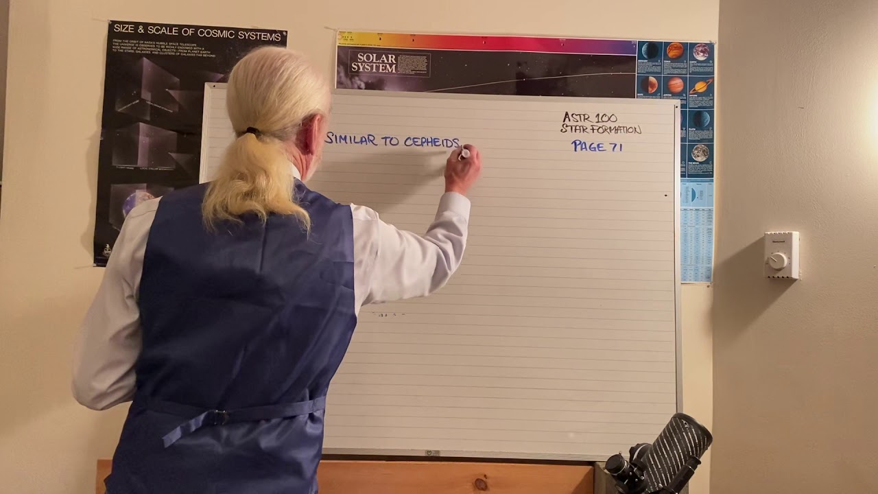 Prof Kevin Kimball-SMCC-Astro100-Star Formation Type II Cepheids Pg71
