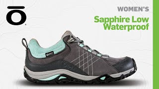 Women's Sapphire Low Waterproof - Oboz Footwear