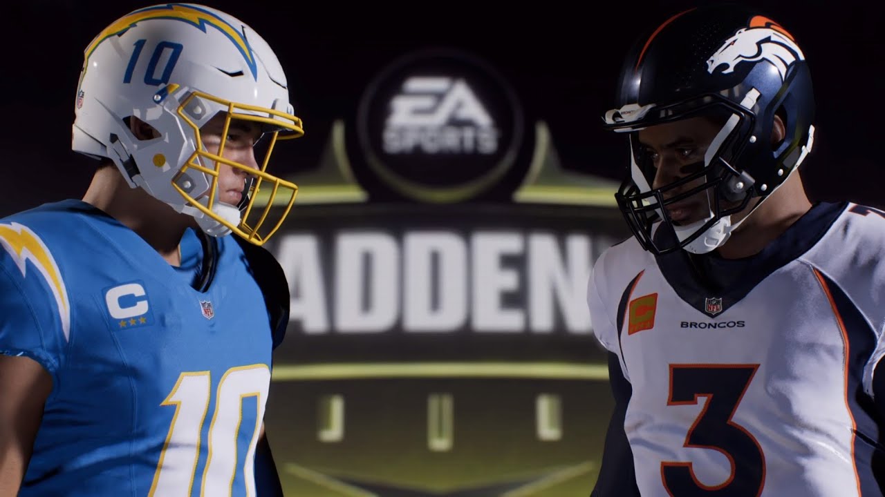 Madden 24 | Denver Broncos at Los Angeles Chargers - YouTube