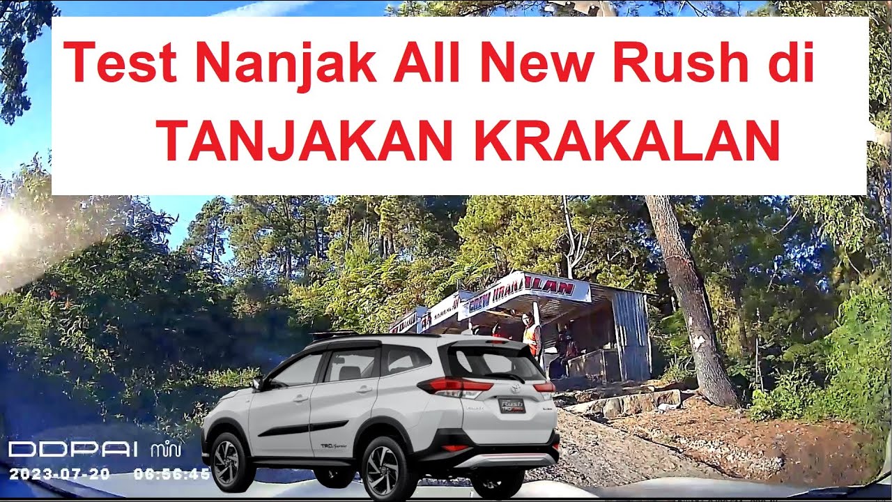 Test Nanjak All New Rush di Tanjakan Krakalan Dieng [ Dashcam ]