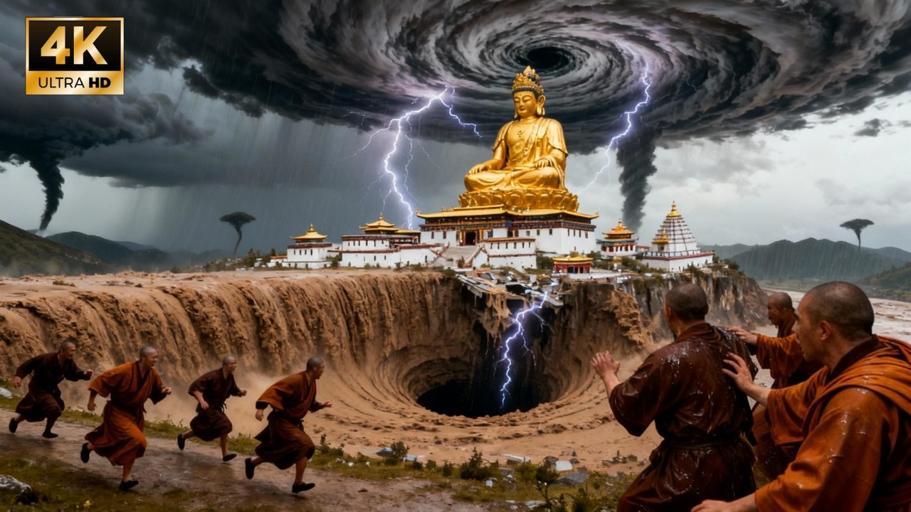 They Never Saw It Coming - The Mountain Engulfed the Golden Buddha | Short Film