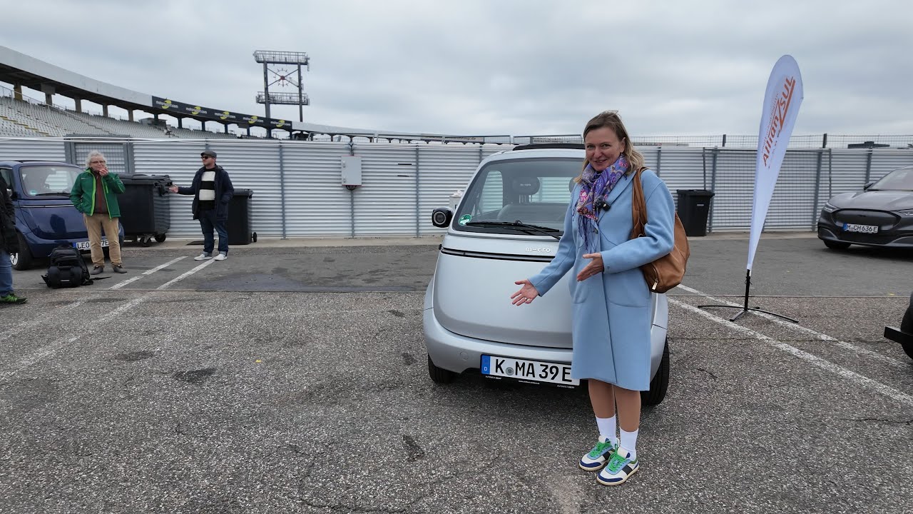 Microlino beim e4 Testival Hockenheim 2024