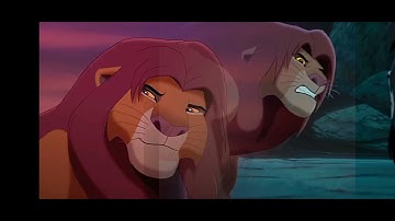Evil Kovu,Simba,Zira