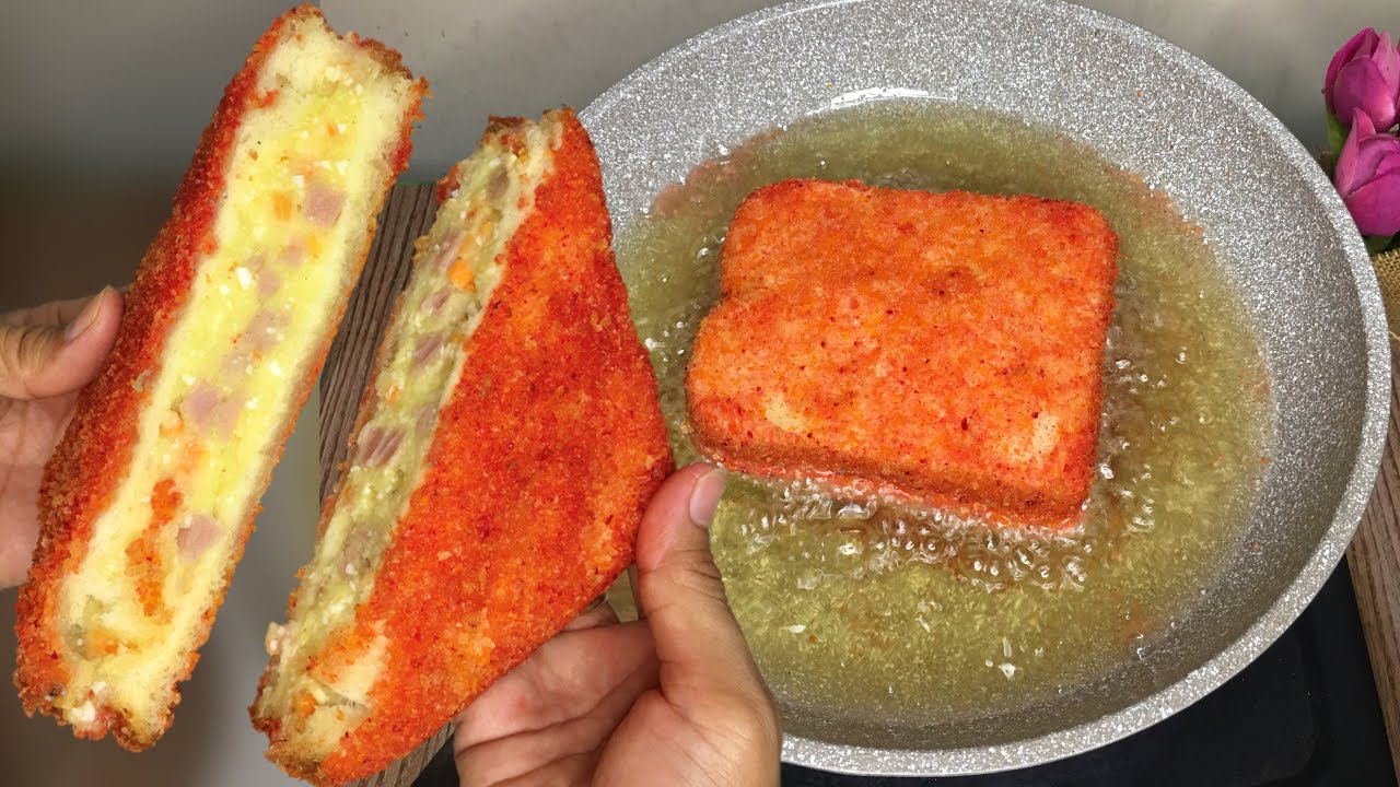 KRISPI DILUAR DAN LEMBUT DIDALAM! CAMILAN YANG POPULER DARI ROTI TAWAR ...