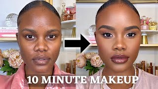 10 MINUTE MAKEUP LOOK | Using Only DRUGSTORE Products