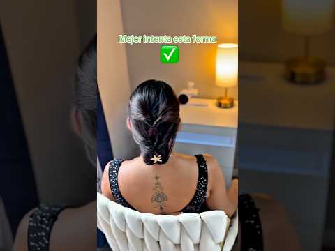 Tips de peinados ❌✅ #hairstyle #peinados #hairtutorial #peinadosfaciles #hairtok