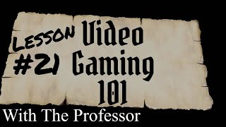 Lesson 21 - Video Gaming 101 with The Professor
Twitch Livestream - twitch.tv/KommanderKrim
Main YouTube Channel - youtube.com/@KommanderKrim
Livestream Archive - youtube.com/@KommanderKrimArchive
Like what you see? Slap that Like button to let me know! Even better, Subscribe! If youre already subscribed, thank you! Feel free to share any of my videos with a friend! This will help the channel grow and it would be greatly appreciated! #KommanderKrim
My appreciation goes out to the men & women of the United States military, both at home & overseas, as well as police officers & firefighters across the country. Thank you for your service and sacrifice! You are all TRUE heroes! Lesson 21 - Video Gaming 101 with The Professor