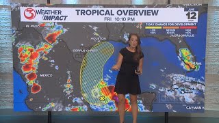 Low chance of tropical development in the eastern Gulf