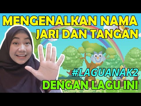 LI YADANI / DUA TANGAN SAYA ( Lagu Anak PAUD / TK untuk Mengenalkan Nama Jari dan Tangan )