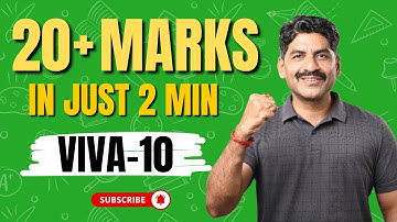 Solve 20+ Questions In Just 2 Minute | Viva 10 | Sahyadri Tutorials | Mahesh Sir #mhtcet2026