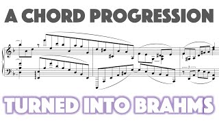 Brahms Style Textures on a Basic Chord Progression