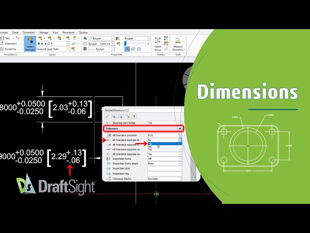 Hide Leading Zeroes of Tolerances for Specific Dual Dimension(s) from Properties Palette
