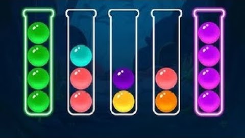 IMPOSSIBLE BALL SORT PUZZLE LEVEL OF THE GAME 🎮 👌 💯 