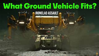 What Ground Vehicle Fits The Drake Ironclad Assault? | Star Citizen 4.8 PTU