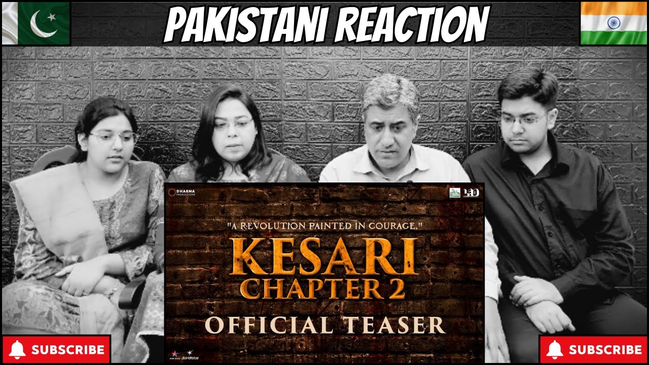 KESARI CHAPTER 2 - OFFICIAL TEASER | Akshay Kumar | R. Madhavan | Ananya | Reaction!