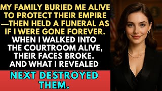 MY FAMILY BURIED ME ALIVE TO PROTECT THEIR EMPIRE—THEN HELD A FUNERAL AS IF I WERE GONE FOREVER.