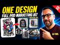 Turn ONE Design Into a Complete POD Marketing Kit | Flova AI Tutorial