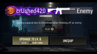 PUBG: Battlegrounds - Upgrading Trick-Or-Treat M416 Upgrade To Level 6