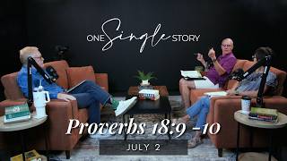 Laziness, Destruction, and the Fortress of God's Name - Proverbs 18:9-10 | July 2, 2026