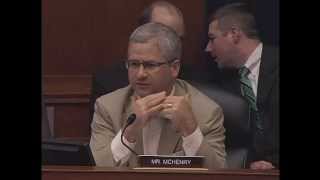 McHenry Questions TIGTA on IRS Targeting
