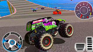 Monster Truck Mega Ramp Extreme Racing - Impossible GT Car Stunts Driving - Android Gameplay screenshot 5