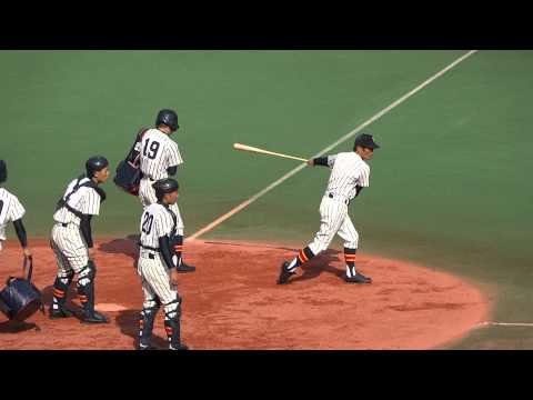 帝京高校　前田三夫監督シートノック