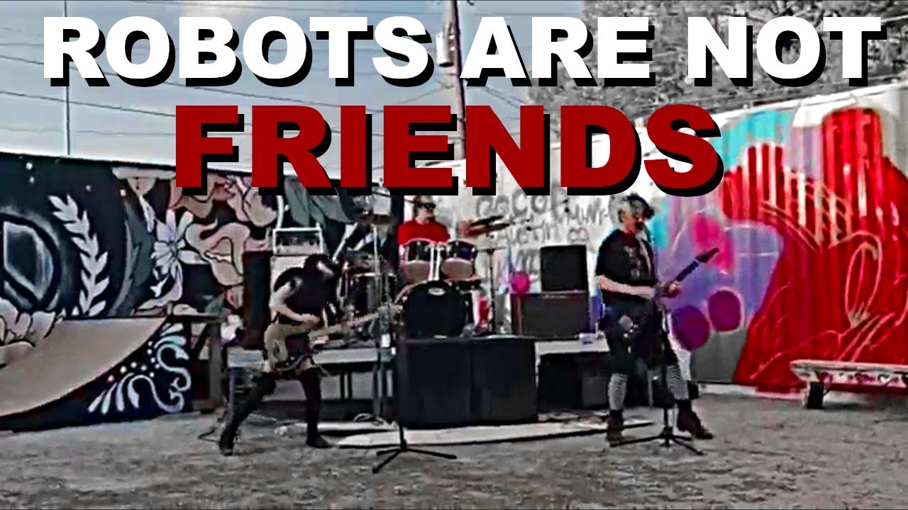"Robots in Your Peehole" The Hot Bachs - Live Footage Music Video