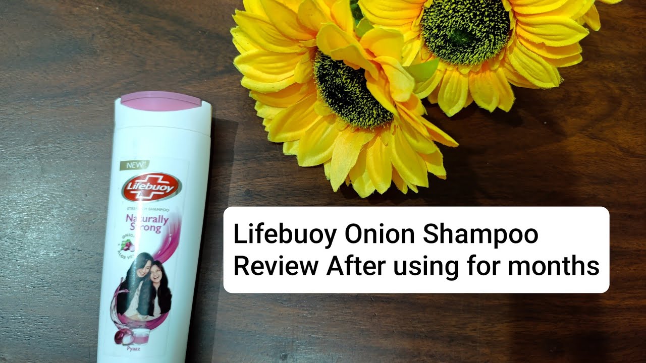 Lifebuoy Naturally strong Shampoo onion and Aloe vera review after ...