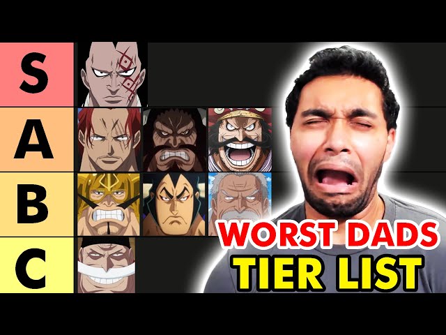 WORST One Piece Dads Tier List 