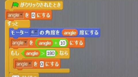 GR-ADZUKIでサーボモーター