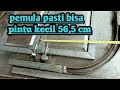 Merakit pintu sliding menikung