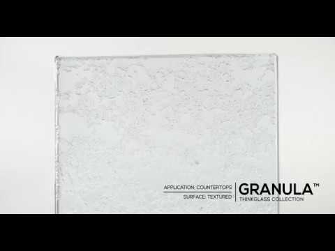 Thinkglass Collection Granula Countertops Youtube