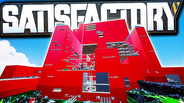 Satisfactory MEGA Factory Base Tour! - Satisfactory Early Access Gameplay Ep 50