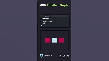 Unleashing CSS Flexbox Magic: Mastering Layouts with Flexbox #coding #funny #viral #javascript #js