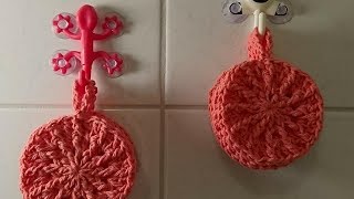 Crochet Gifts  Siem's Face Scrubbies  Crochet  Tutorial  English