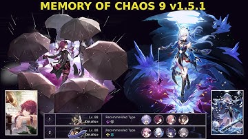 MoC 9 v1.5.1 | E0 Kafka & E0S1 Jingliu | Honkai: Star Rail v1.5