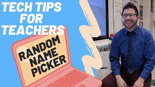 Tech Tips for Teachers! Random Name Picker screenshot 3