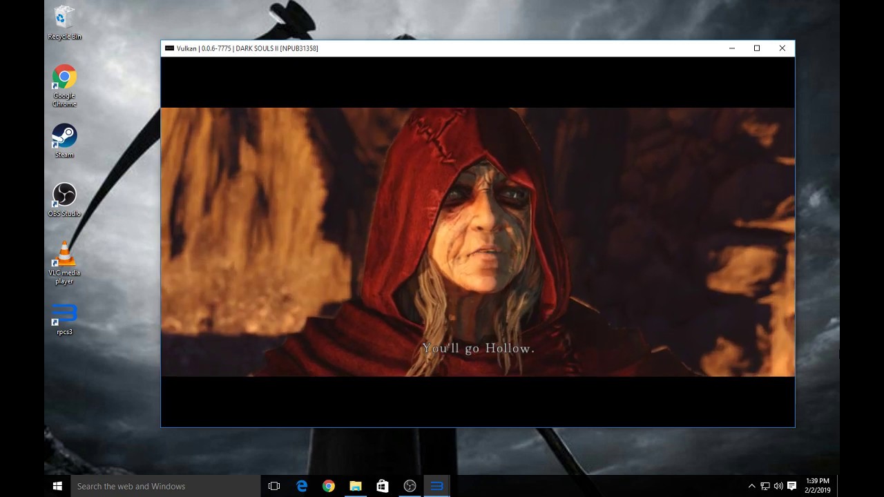 Dark souls 2 Test on Rpcs3 emulator fully playable - YouTube
