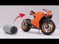 Homemade superbike from pvc