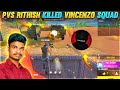 PVS Rithish Killed Vincenzo Full Squad | Tamil New Record Solo Vs Squad 10 Kills In Peak | VINCENZO