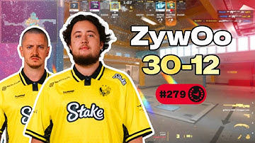 ZYWOO 30-12 w/apEX EU FACEIT POV (Nuke) | 3602 ELO